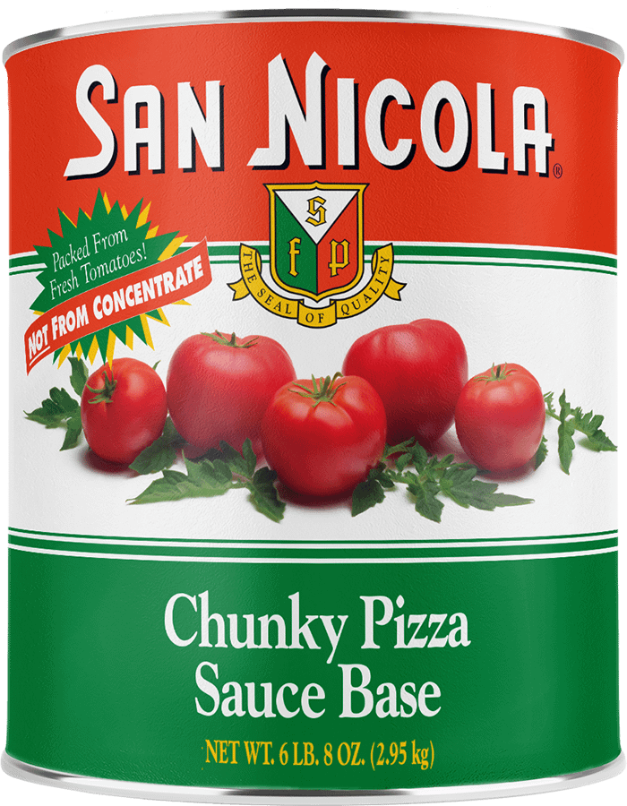 San Nicola® Chunky Pizza Sauce Base Stanislaus